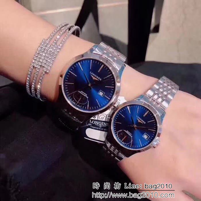 LONGINES浪琴 跨年新品力作 情侶對表 WSS1250
